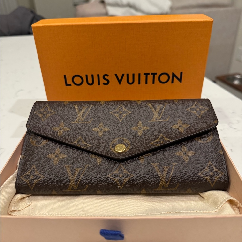 Louis Vuitton Dark Brown Monogram Wallet